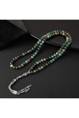 Krizokol Doğal Taş Tesbih 99luk - 6mm - 3