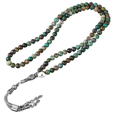 Krizokol Doğal Taş Tesbih 99luk - 6mm - Doğal Taş (1)