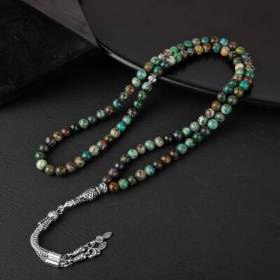 Krizokol Doğal Taş Tesbih 99luk - 6mm - Osmanlı Doğaltaş