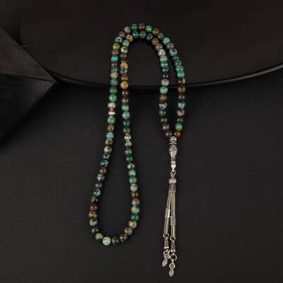 Krizokol Doğal Taş Tesbih 99luk - 6mm - 2