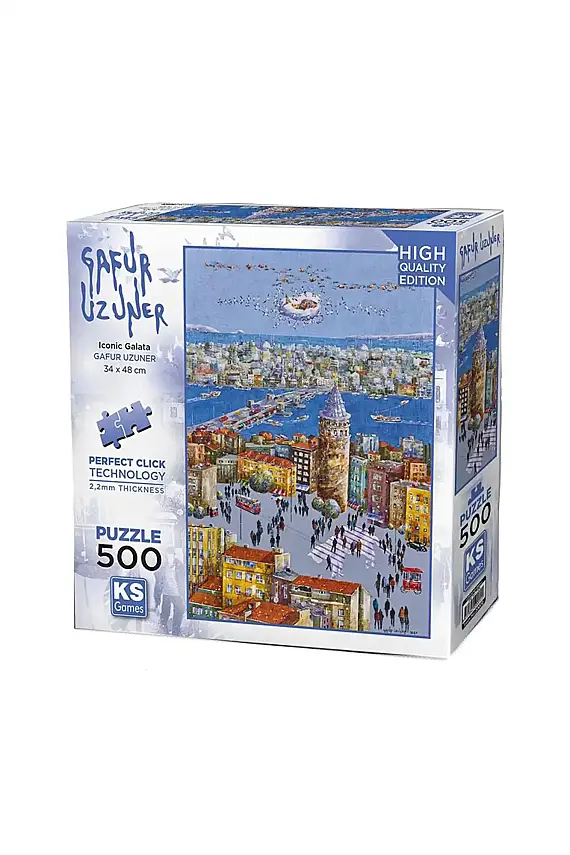 Ks Games Puzzle 500 Lü Iconıc Galata - 1
