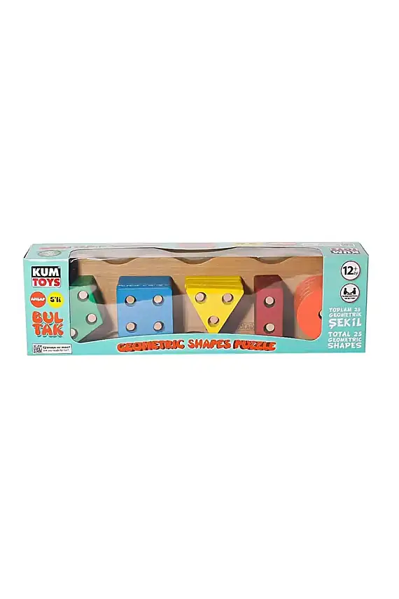 Kumtoys Ahşap Beşli Bultak - 1