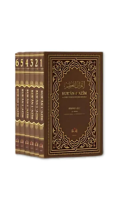 Kuranı Azim ve Soru Edatlı Kelime Manası 6 Cilt Takım - İsmailağa Yayınevi