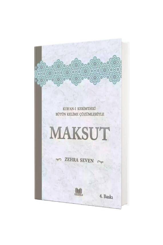 Kuranı Kerimdeki Bütün Kelime Çözümleriyle Maksut - 1