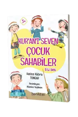 Kuranı Seven Çocuk Sahabiler 5 Kitap Set - Hayy Kitap (1)