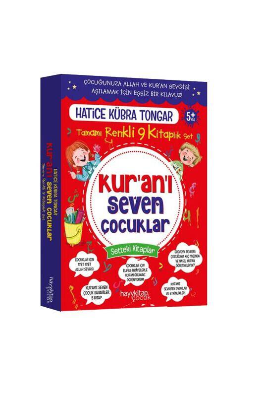 Kuranı Seven Çocuklar 9 Kitap Set - 2