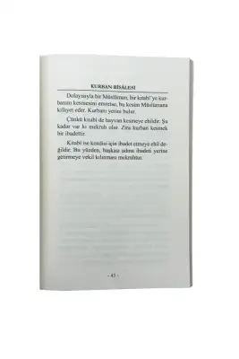 Kurban Risalesi - Ahıska Yayınevi (1)