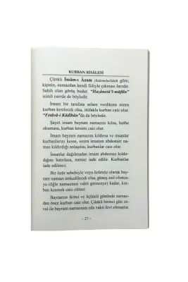 Kurban Risalesi - 3