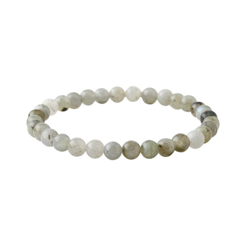Labradorit 6mm Doğal Taş Bileklik - 2