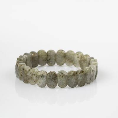 Labradorit Doğal Taş Geniş Kesim Bileklik - 3