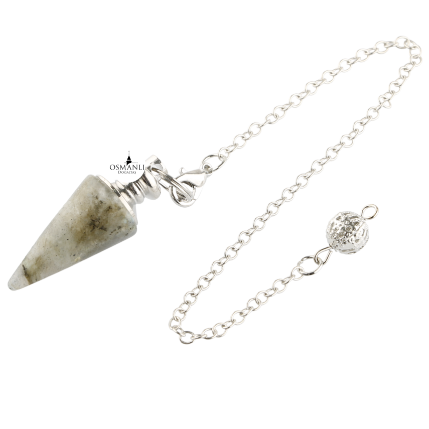 Labradorit Doğal Taş Pandül - 2