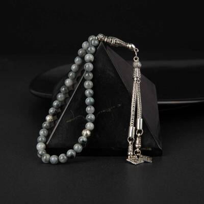 Labradorit Doğal Taş Tesbih 33lük - 6mm - Doğal Taş