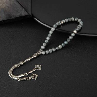 Labradorit Doğal Taş Tesbih 33lük - 6mm - Doğal Taş (1)