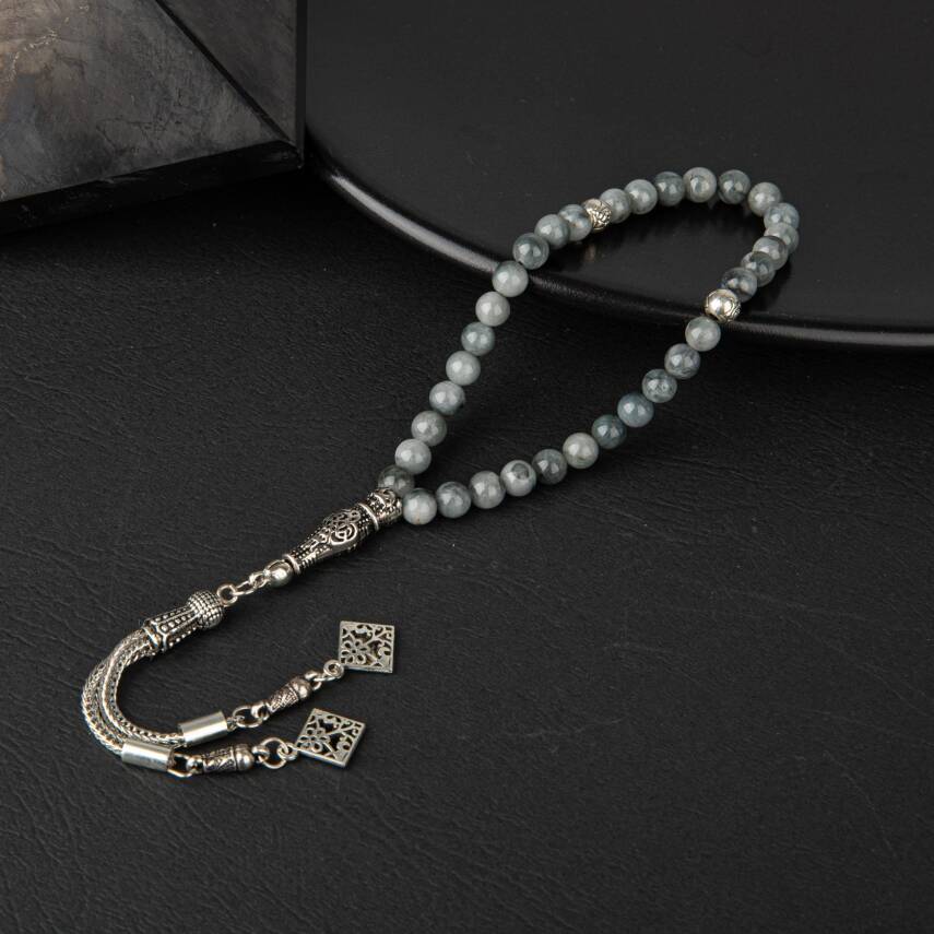 Labradorit Doğal Taş Tesbih 33lük - 6mm - 2