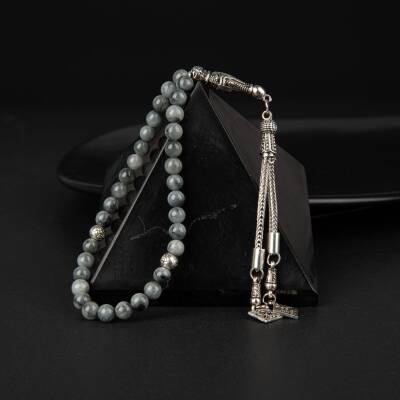 Labradorit Doğal Taş Tesbih 33lük - 6mm - 3