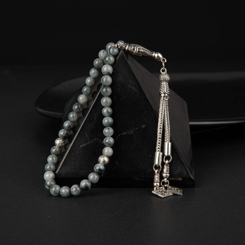 Labradorit Doğal Taş Tesbih 33lük - 6mm - 3