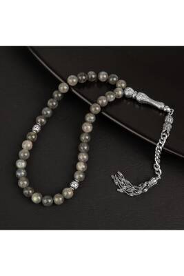 Labradorit Doğal Taş Tesbih 33lük - 8mm - 2