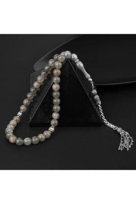 Labradorit Doğal Taş Tesbih 33lük - 8mm - 3