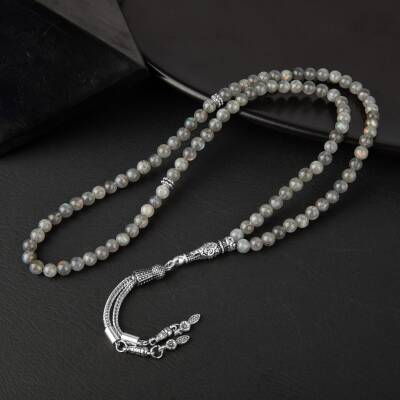 Labradorit Doğal Taş Tesbih 99luk - 6mm - Osmanlı Doğaltaş