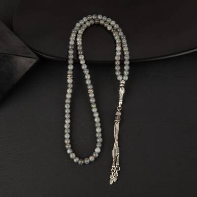 Labradorit Doğal Taş Tesbih 99luk - 6mm - 2