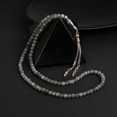 Labradorit Doğal Taş Tesbih 99luk - 6mm - 3