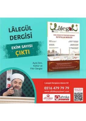 Lalegül Dergisi 128. Sayı Ekim 2023 - Ahıska Basım Yayın