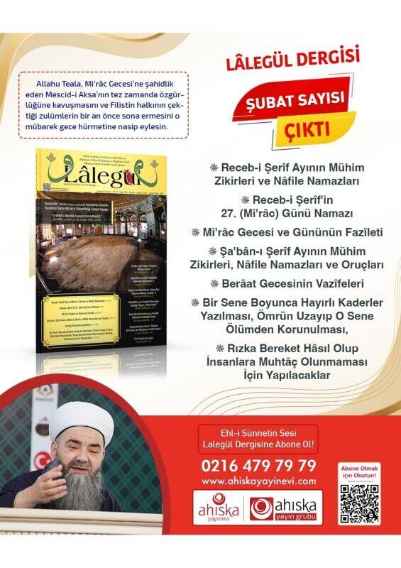 Lalegül Dergisi 132. Sayı Şubat 2024 - 2
