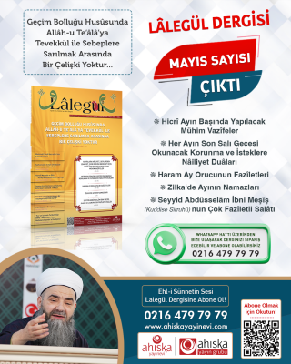 Lalegül Dergisi 135. Sayı Mayıs 2024 - Ahıska Basım Yayın