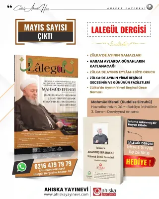 Lalegül Dergisi 147. Sayı Mayıs 2025 - 1