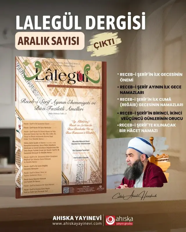 Lalegül Dergisi 154. Sayı Aralık 2025 - 3