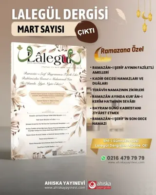 Lalegül Dergisi 157. Sayı Mart 2026 - 3