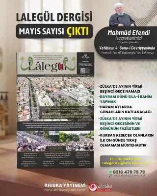 Lalegül Dergisi 159. Sayı Mayıs 2026 - 1