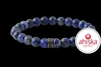 Lapis Lazuli 6mm Doğal Taş Bileklik - Doğal Taş (1)