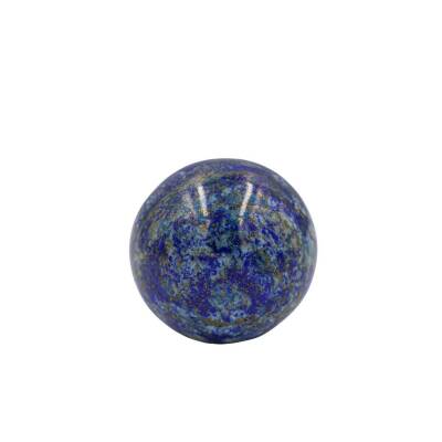 Lapis Lazuli Doğal Taş Küre Tımbıl El Taşı - 3