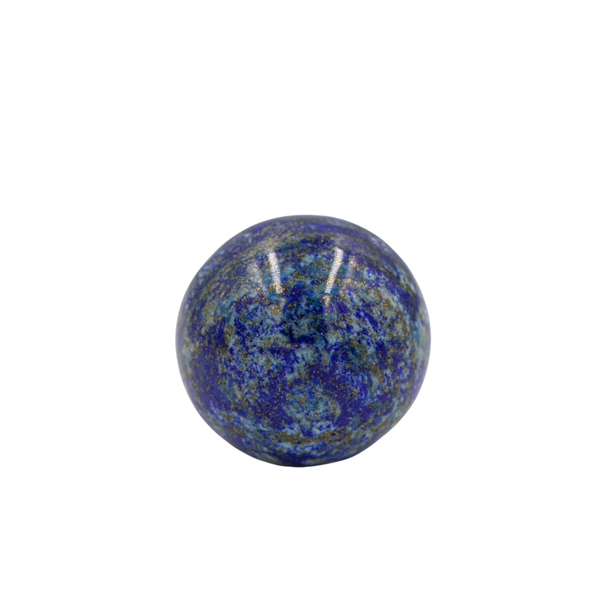 Lapis Lazuli Doğal Taş Küre Tımbıl El Taşı - 3