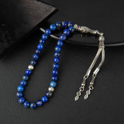 Lapis Lazuli Doğal Taş Tesbih 33lük - 6mm - Osmanlı Doğaltaş