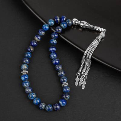 Lapis Lazuli Doğal Taş Tesbih 33lük - 8mm - 3