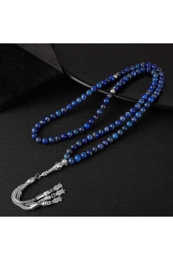 Lapis Lazuli Doğal Taş Tesbih 99luk - 6mm - 3