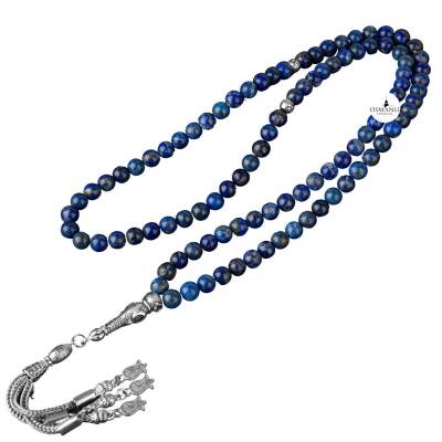 Lapis Lazuli Doğal Taş Tesbih 99luk - 6mm - Doğal Taş (1)