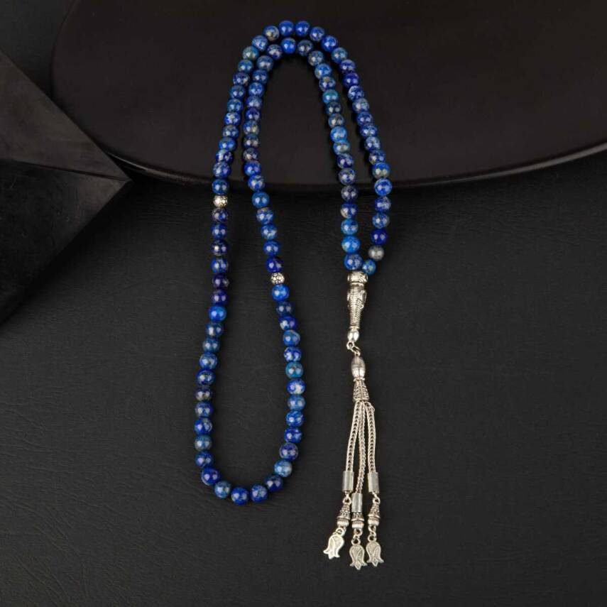 Lapis Lazuli Doğal Taş Tesbih 99luk - 6mm - 3