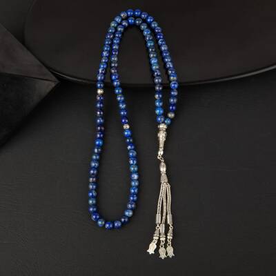 Lapis Lazuli Doğal Taş Tesbih 99luk - 6mm - 2