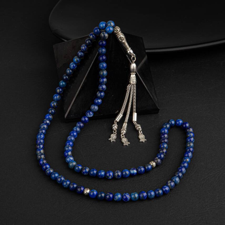 Lapis Lazuli Doğal Taş Tesbih 99luk - 6mm - 3