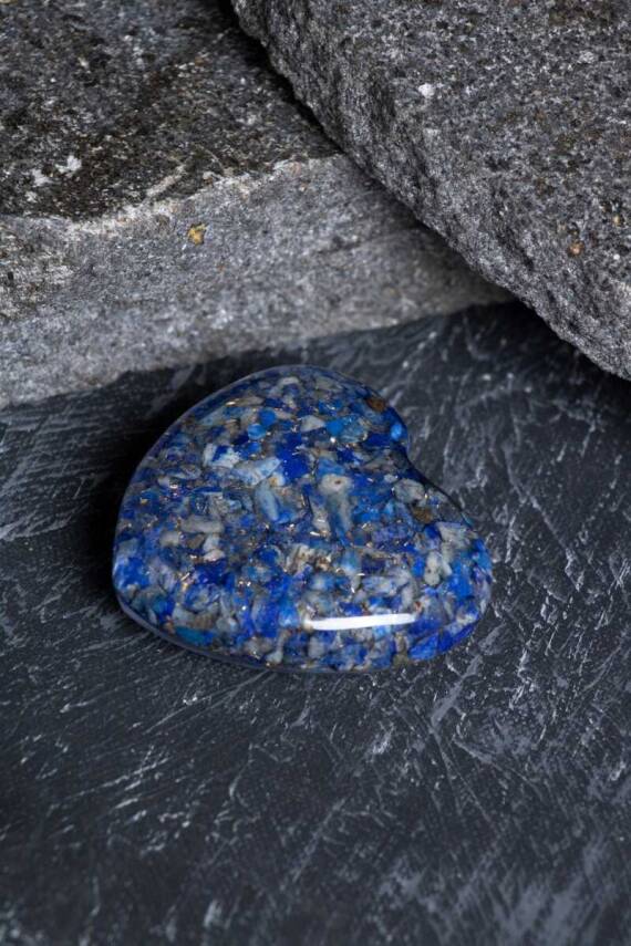 Lapis Lazuli Kalp - 3