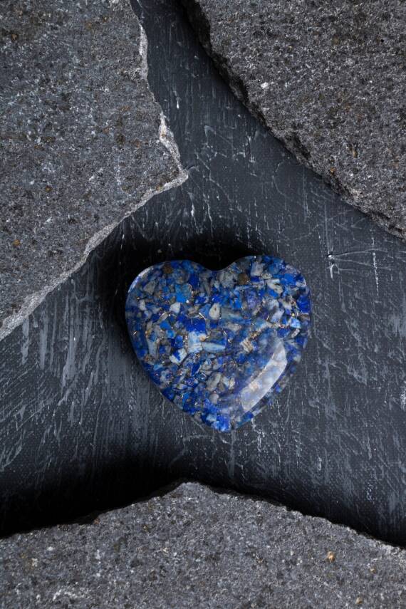 Lapis Lazuli Kalp - 1