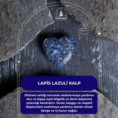 Lapis Lazuli Kalp - 2