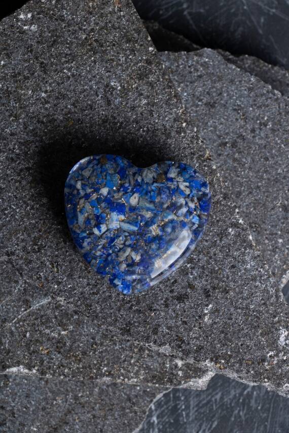 Lapis Lazuli Kalp - 4