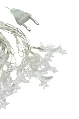 Led Ay Yıldız Sarkıt 5 Metre Elektrikli - Bemenda Çarşı (1)