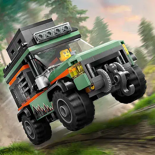 Lego City 4 x 4 Arazi Dağ Arabası 60447 - 11