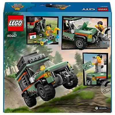 Lego City 4 x 4 Arazi Dağ Arabası 60447 - 13