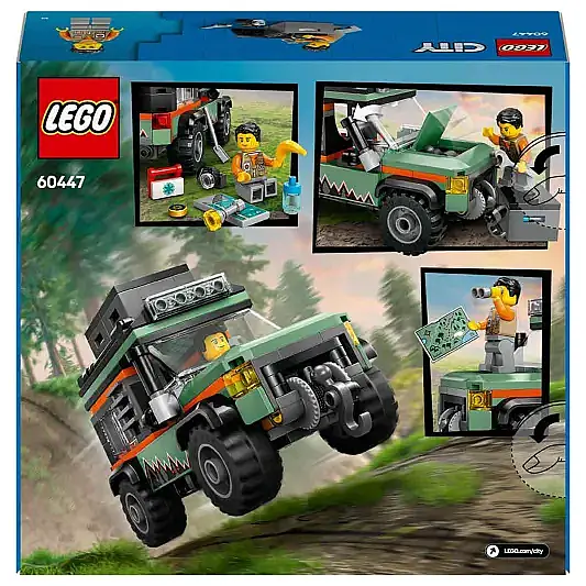 Lego City 4 x 4 Arazi Dağ Arabası 60447 - 13